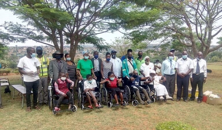Swift donates wheelchairs, groceries to disabled individuals in Chipinge