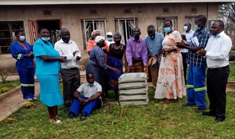 Mwenezi Sub Catchment Council donates 150 bags of Cement for dam rehabilitation