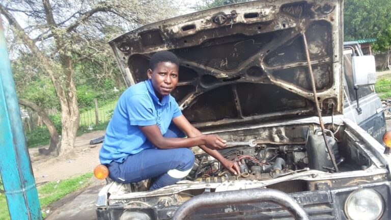 Female mechanic defy all odds