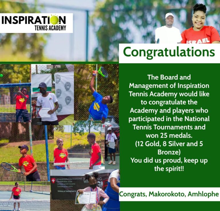 Inspiration Tennis Academy scoops 25 medals in national tournaments