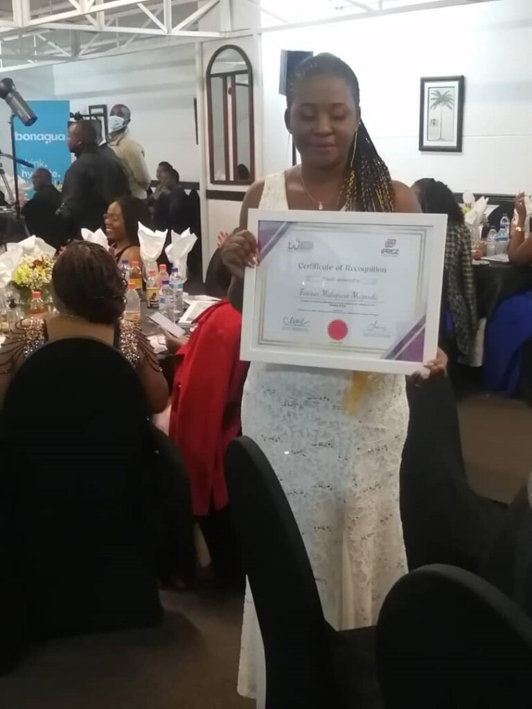 Matapura-Muzenda wins prestigious PR award