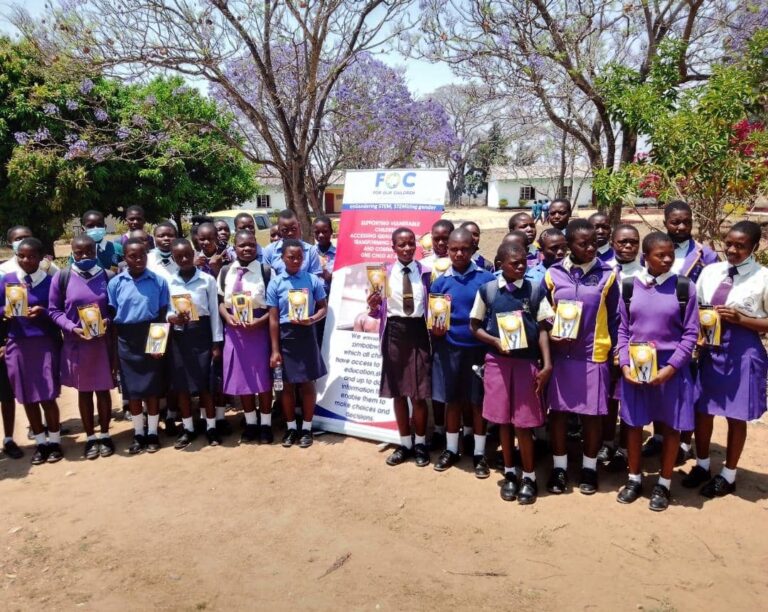 FOC donates reading lamps to Domborembavha High School