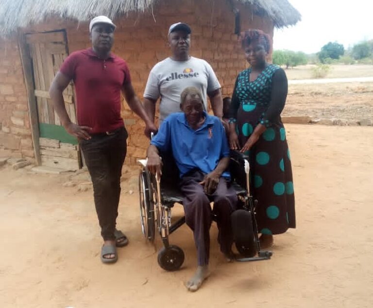 Gutu’s VAMDET donates wheelchairs to PWDs