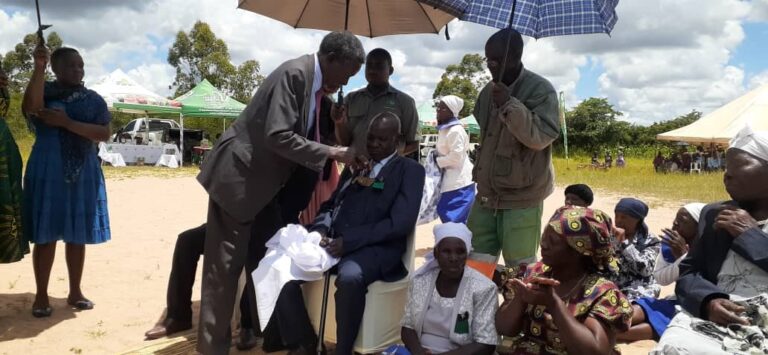 Headman Ndawi installed