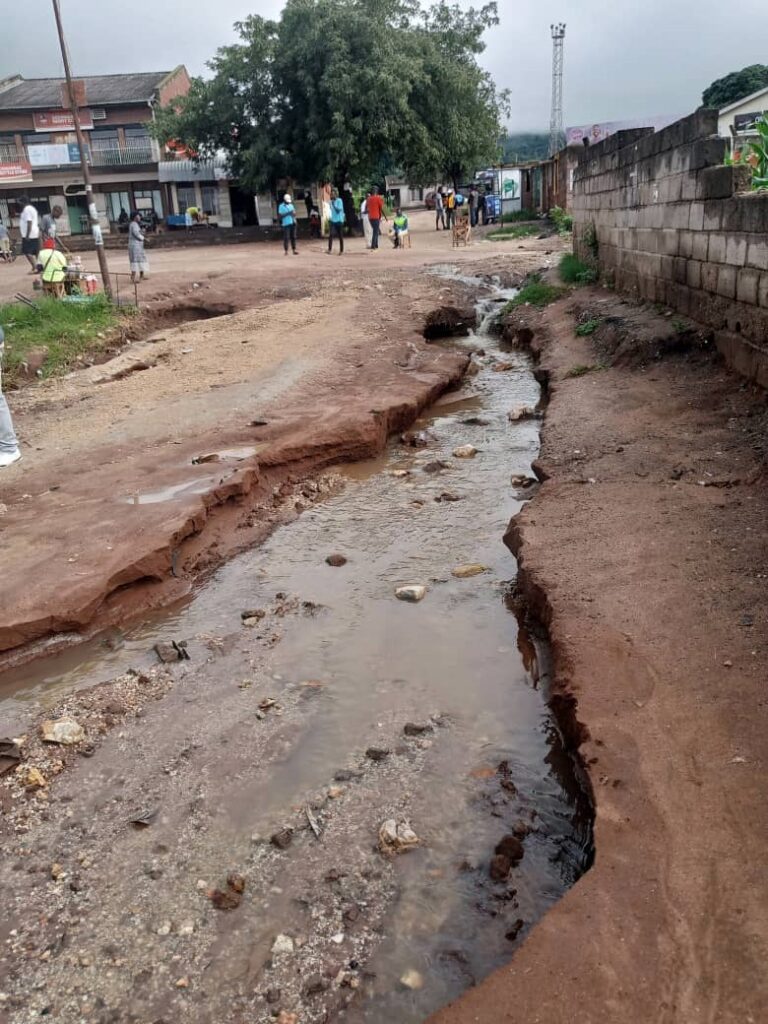 Incessant rains worsen state of roads in Mutare