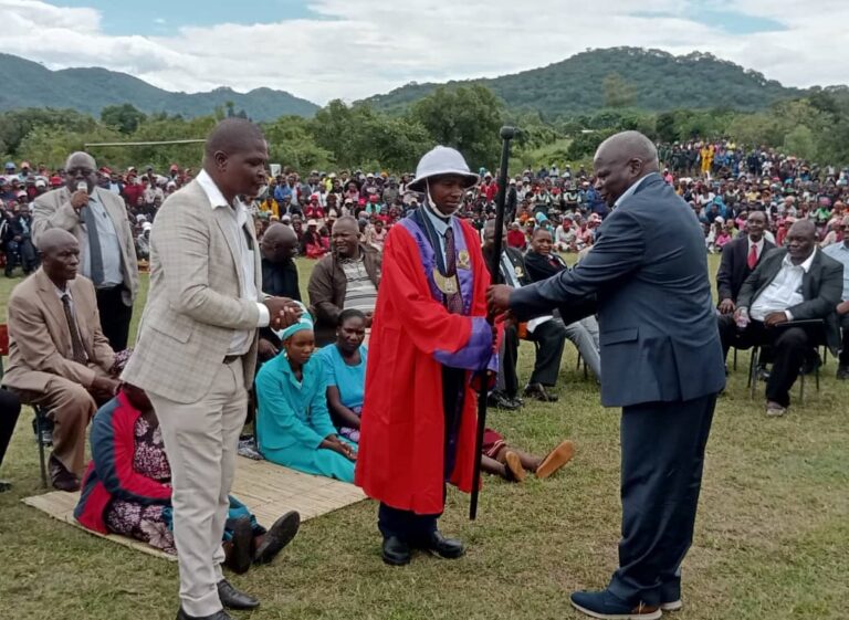 Substantive Chief Bota installed after 7 years