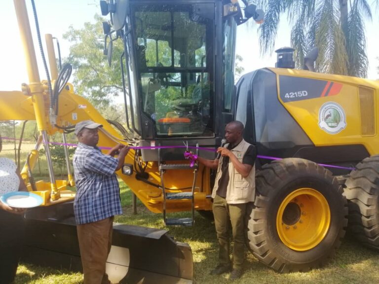 Mkwasine farmers purchase motorized grader