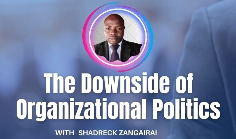 How to manage  organizational  politics?