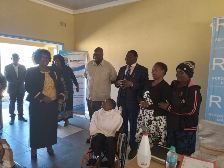MARCFT, RCU donates wheelchair to disabled  17 year old boy