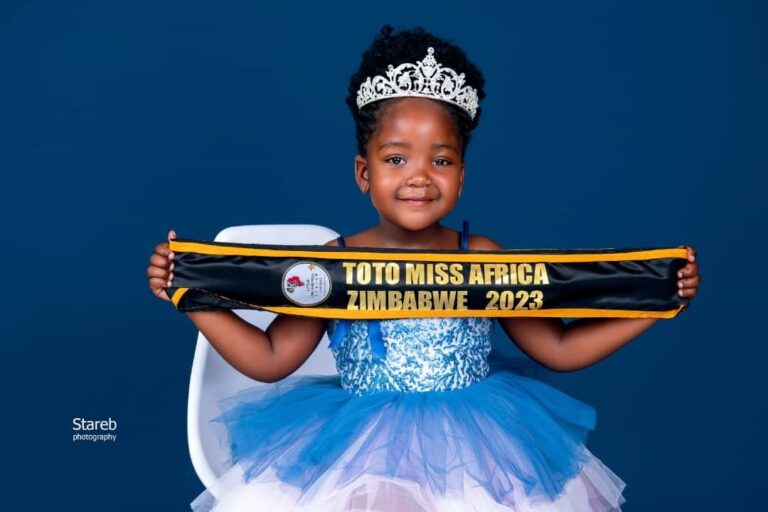5 year old Masvingo model to represent Zimbabwe at Miss Africa Continental