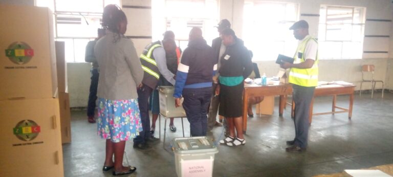 School deputy head assisted to vote