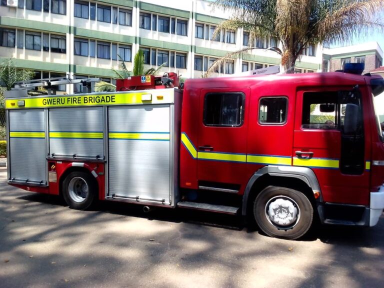 Gweru council  commissions US$73k new fire tender