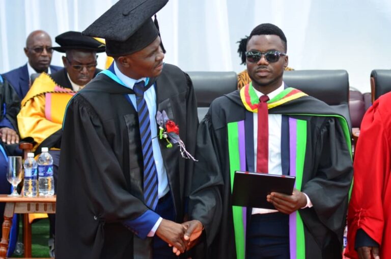 Student awarded for embracing  education 5.0