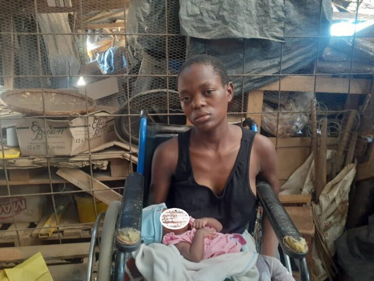 Disabled young mom pleads for assistance