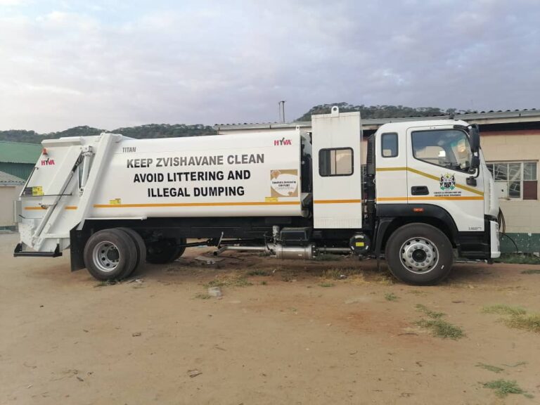 Two more refuse trucks for Zvishavane