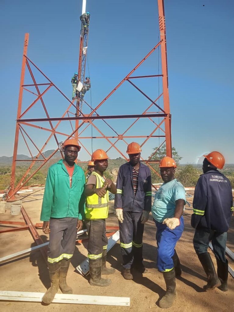 Abandoned Zaka Econet booster construction resumes