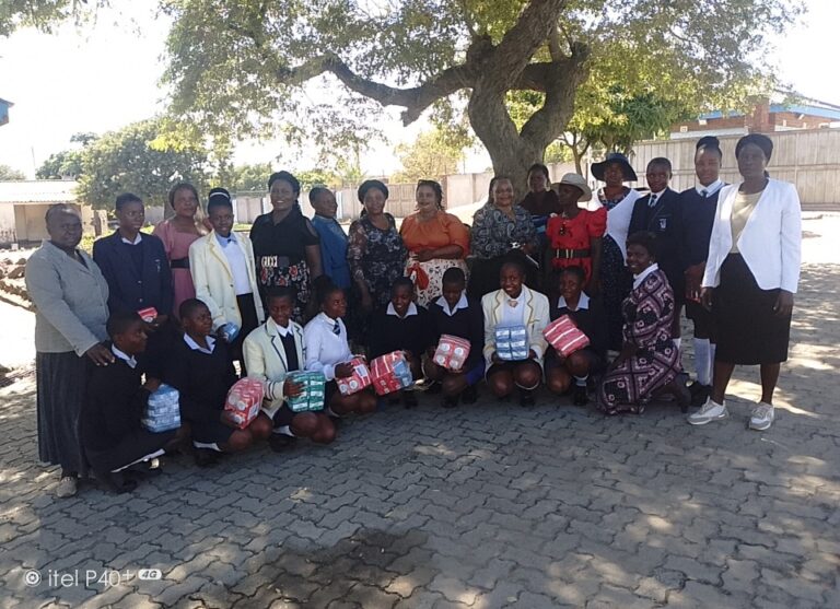 Women’s club donates sanitary wear to Mucheke High