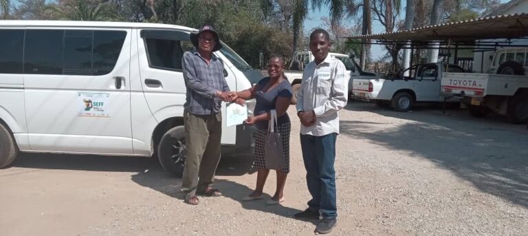 Shashe Agroecology School receives mini bus, furniture from SEFF