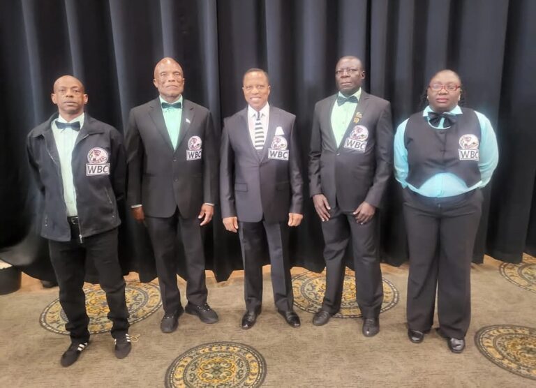 Female Teacher Pioneers Boxing judging