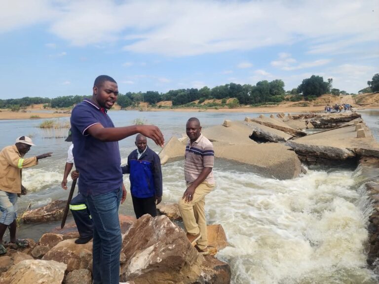 Chilonga Bridge: Community goes indigenous, fill gap with stones