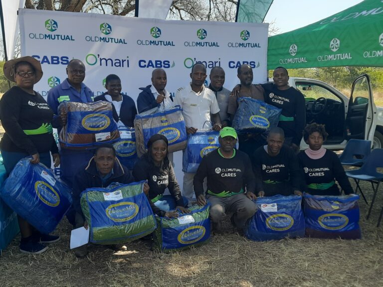 Old Mutual Donates Blankets to Ngomahuru Psychiatric Hospital