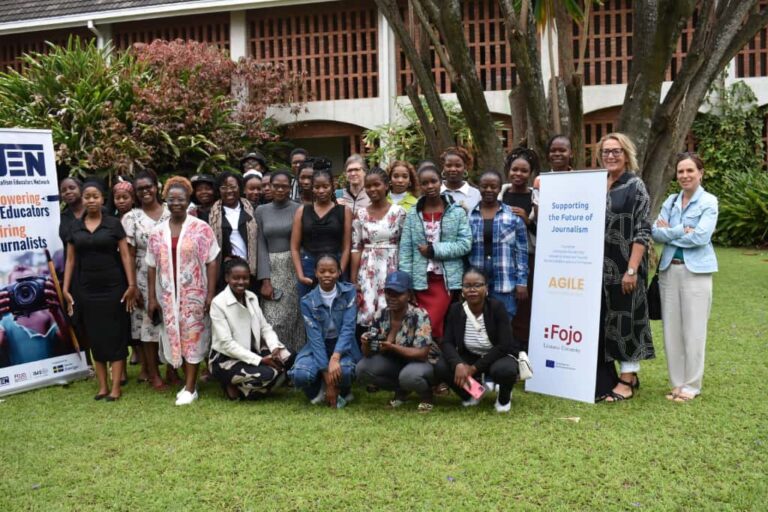 Female journalism students complete empowering leadership training