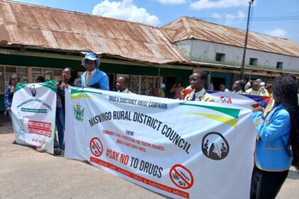 Masvingo rural District Council anti drugs march