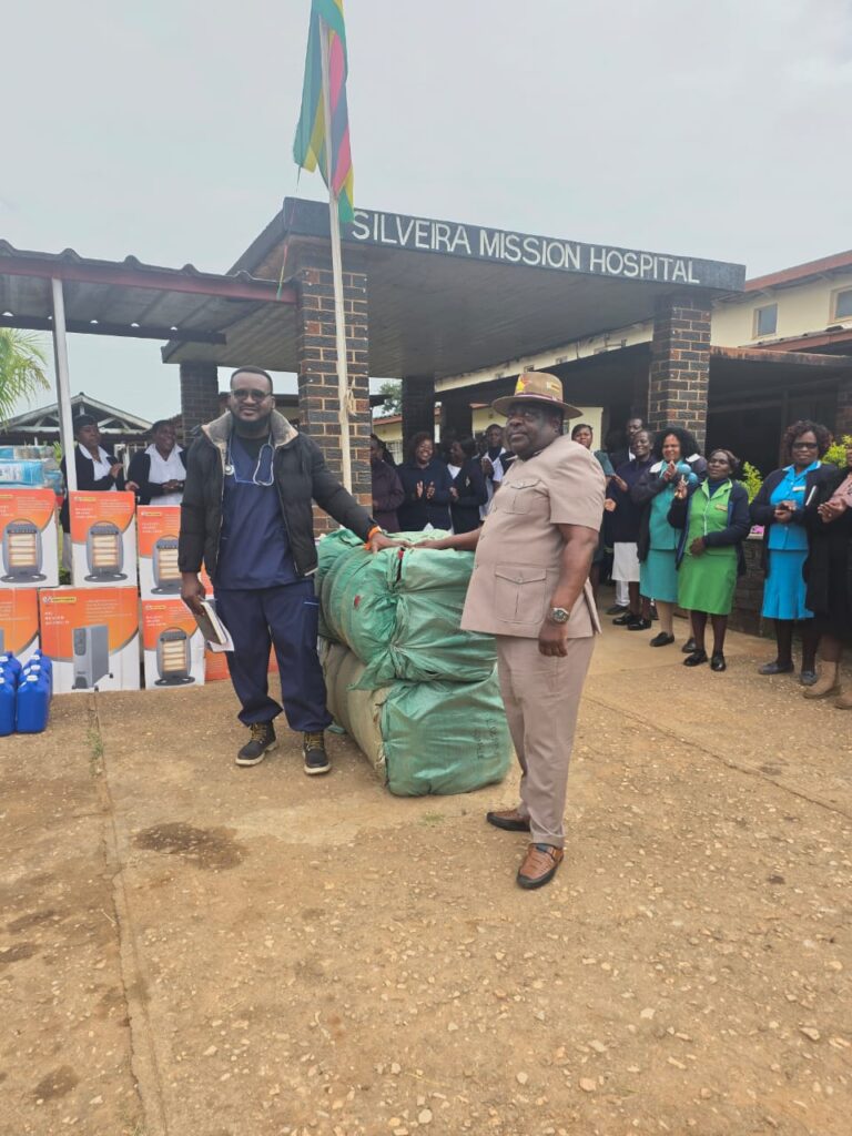 Rtd General Rugeje donates goods worth US$50,000 to Silveira Mission Hospital