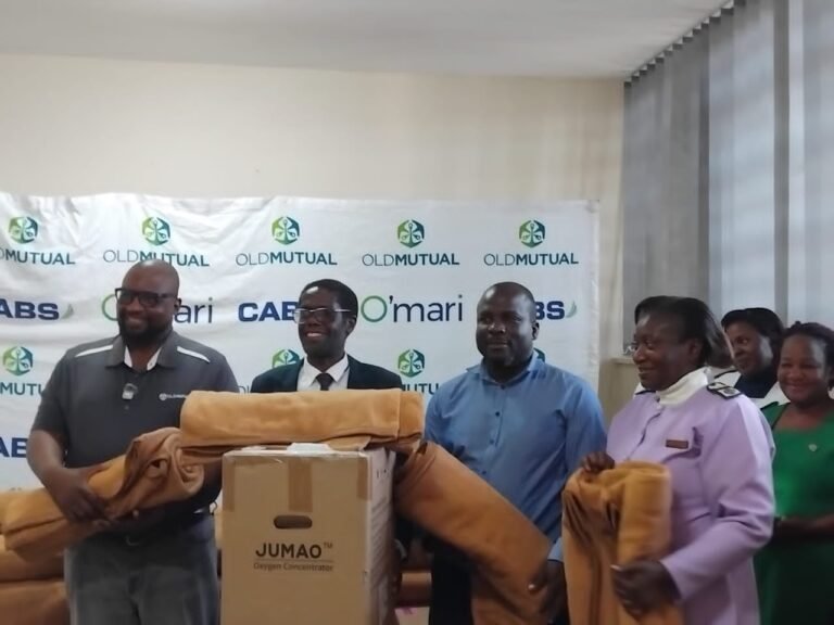Old Mutual donates winter aid to Masvingo Provincial Hospital